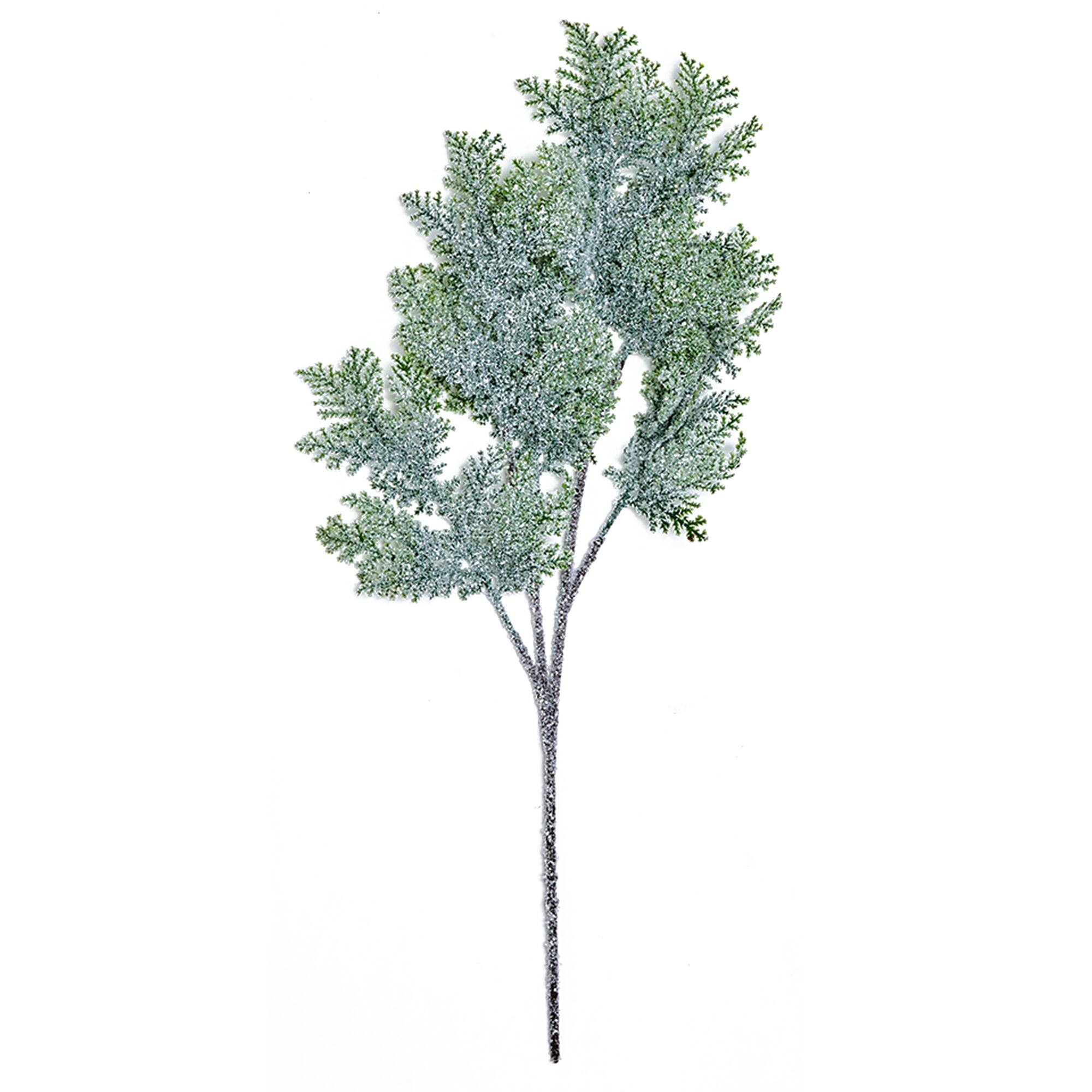 21" Christmas Artificial Snowy Juniper Spray, 3ct.